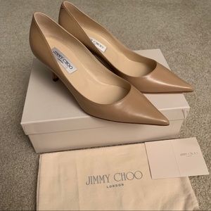 JIMMY CHOO | Nude Lizzy Pump